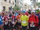 Nella foto di Michele Merello i numerosi podisti alla partenza dei Sentieri di Fraternità sul Monte di Portofino, domenica mattina da piazza San Siro a Santa Margherita