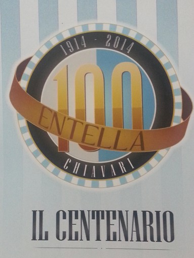 Il logo che accompagnerà i festeggiamenti dei cent'anni dell'Entella.