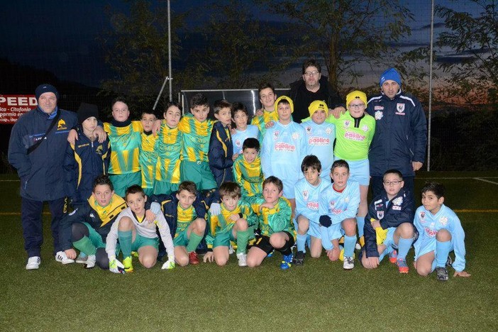 Calcio giovanile, gemellaggio Golfo Paradiso-Castellarese