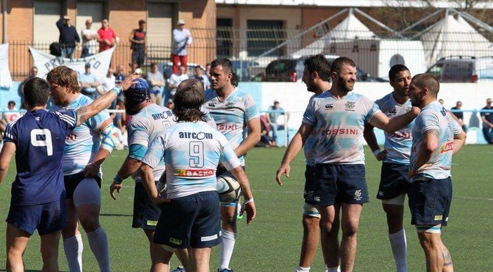 La Tossini Pro Recco Rugby ha pareggiato in casa domenica pomeriggio contro l'Accademia Nazionale &quot;Ivan Francescato&quot; (foto di Luigi Galli)