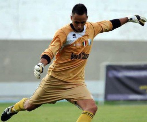 Cesare Dondero, qui con la maglia della Berretti della Virtus Entella, in una foto tratta dal suo profilo Facebook