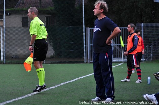 Nella foto, Riki Di Bin durante il match di ieri, perso 3-2 contro il RapalloBogliasco