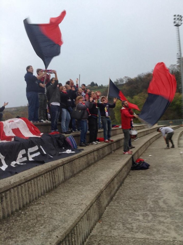 I tifosi del Sestri Levante sono tornati a seguire la squadra anche in trasferta